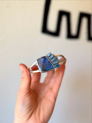 Boulder Opal Statement Cuff