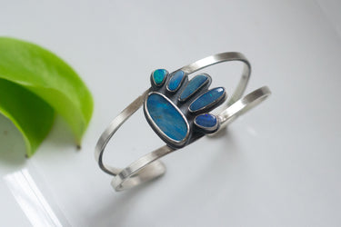 Ombre Opal Statement Cuff