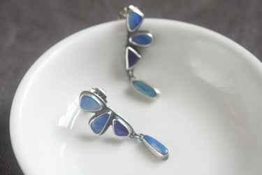 Smol "Your Biggest Fan" Opal Earrings